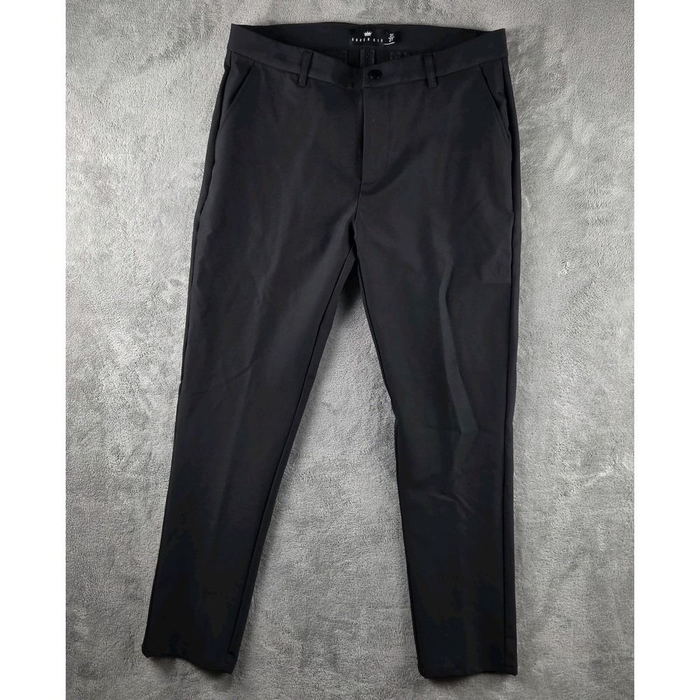 Under 510 U-510 Pants Mens 31x27 Black Stretch Performance Golf Chino